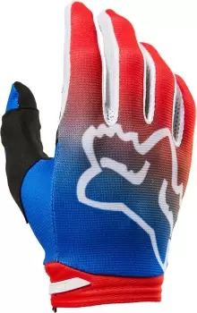 Image of FOX 180 Toxsyk Motocross Gloves, red Size M red, Size M