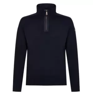 Image of Paul And Shark Bretagne Zip Sweatshirt - Blue