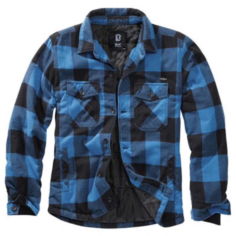 Image of Brandit Lumberjacket Between-seasons Jacket Black blue 7XL Men