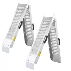 Image of Heavy Duty Loading Ramp 2Pcs Set 400kg Foldable
