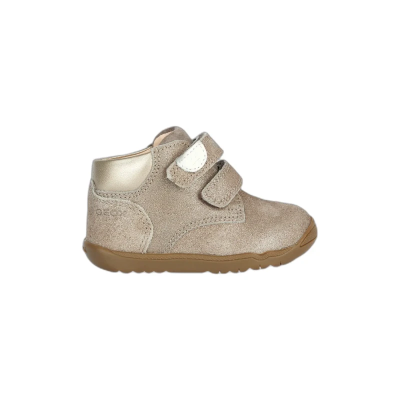 Image of Geox Baby girl booties Geox Macchia Gris Female 23