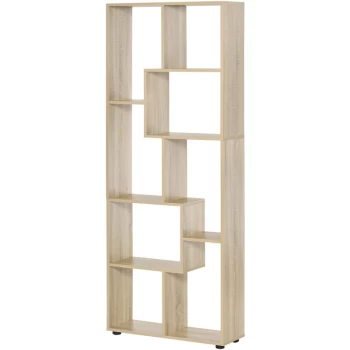 Image of Multipurpose 8-Grid Bookshelf Shelf, Bathroom, Kitchen - Homcom