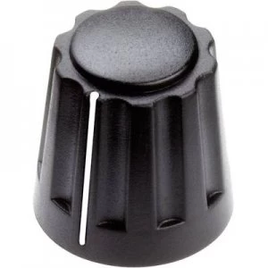 Image of Control knob hand Black x H 14.5mm x 14mm Mentor