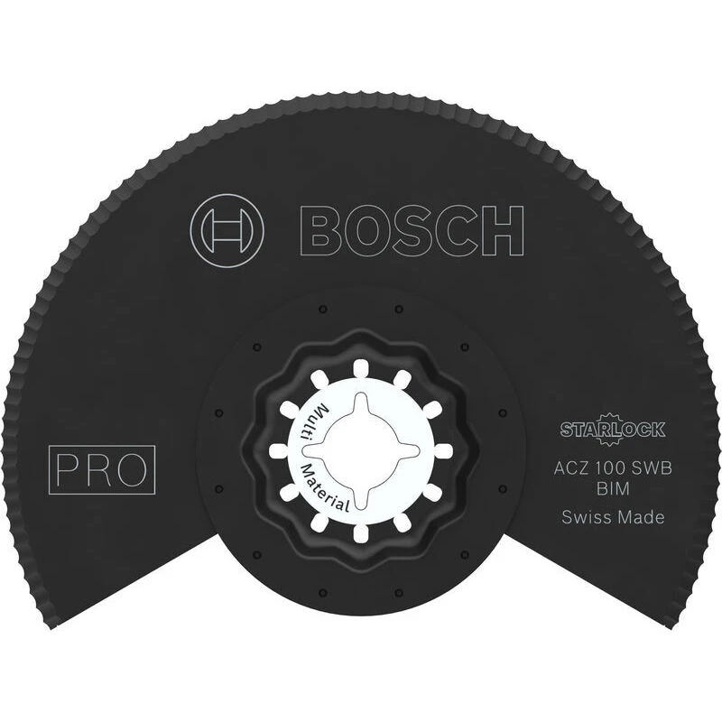 Image of Bosch PRO ACZ SWB Starlock Oscillating Multi Tool Insulation Blade 2608669123 Diameter: 100mm