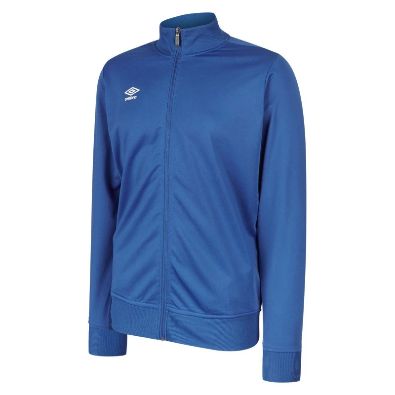 Image of Umbro Umbro Men Club Essential Jacket in Blue Size: Small Blue S Male 5063107672797