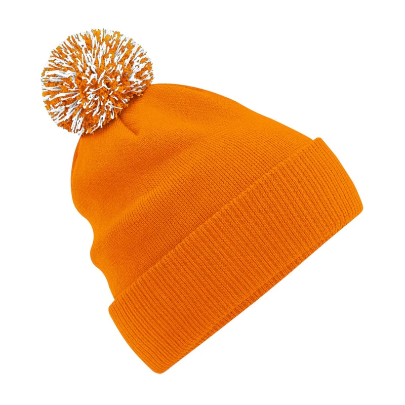 Image of Beechfield Beechfield Men Beanie in Orange Orange One Size Male 5063238258495