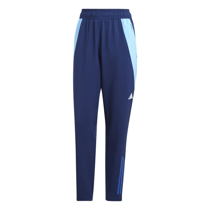 Image of adidas Womens Tiro24 Performance Tracksuit Bottom Navy Blue female 6 (XXS)