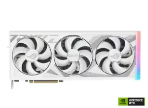 Image of ASUS ROG -STRIX-RTX4090-24G-WHITE NVIDIA GeForce RTX 4090 24 GB GDDR6X