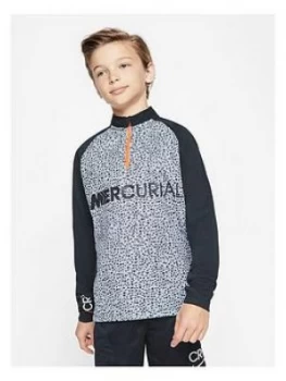 Image of Nike Youth Cr7 Dry Drill Top - Black