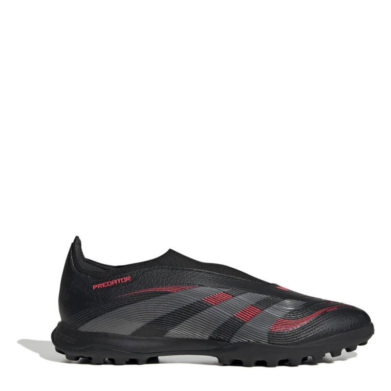 Image of adidas Predator League Laceless Astro Turf Football Boots - Black 9