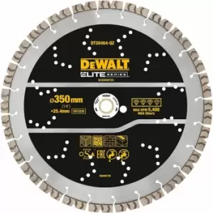 Image of 350mm Elite Series All Purpose Diamond Wheel Blade DT20464-QZ - Dewalt
