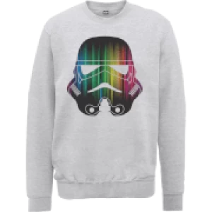 Image of Star Wars Vertical Lights Stormtrooper Sweatshirt - Grey - XXL