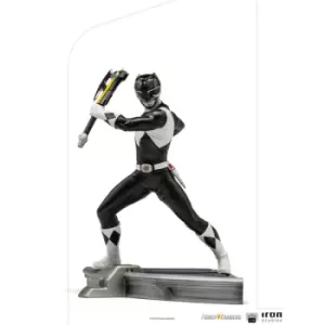 Image of Power Rangers BDS Art Scale Statue 1/10 Black Ranger 17 cm