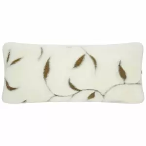 Image of Native Natural Merino Wool 40Cm Pillow - Leaf