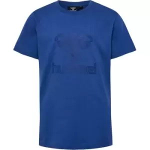 Image of Hummel FASTWO T-SHIRT Short Sleeve - Blue