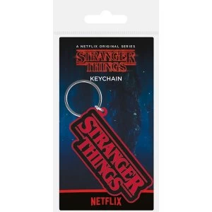 Image of Stranger Things - Logo Keychain