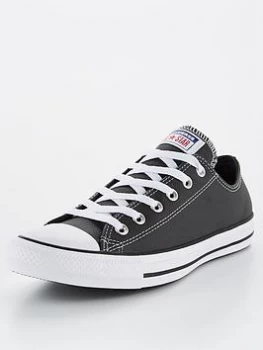 Image of Converse Chuck Taylor All Star Low Top Trainers - Black, Size 8, Men