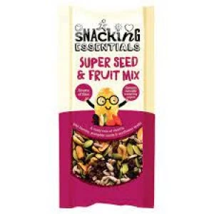Image of Snacking Essentials Super Seed and Fruit Mix 40g Pack of 16 A08108