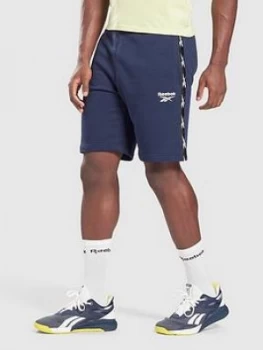 Image of Reebok Essentials Tape Short, Navy Size M Men
