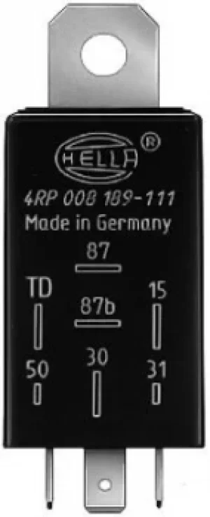 Image of Flasher Unit Relay 4RP008189-111 by Hella