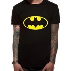Image of Batman Logo DC Essentials Range T-Shirt XX-Large - Black