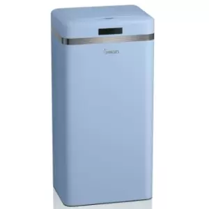 Image of Swan Retro 45L Sensor Bin - Blue