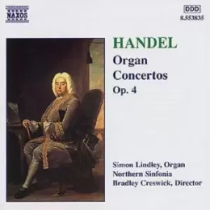 Image of George Frideric Handel - ORGAN CONCERTOS CD Album - Used