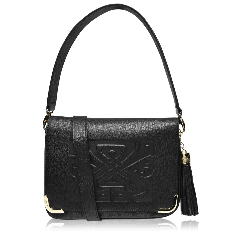 Image of Biba Leather Gretal Cross Body Bag Black female One Size