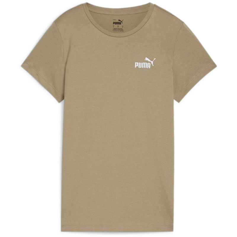Image of Puma Embroidery Tee - Brown Brown 8