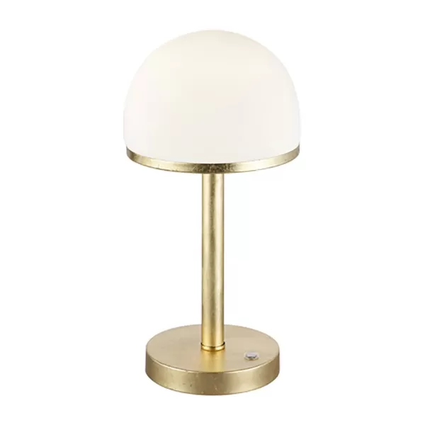 Image of Berlin Modern Globe Table Lamp Gold 3000K
