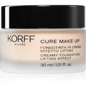 Image of Korff Cure Makeup Cream Foundation with Lifting Effect Shade 02 almond 30ml