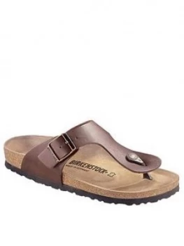 Image of Birkenstock Ramses Leather Sandals - Dark Brown