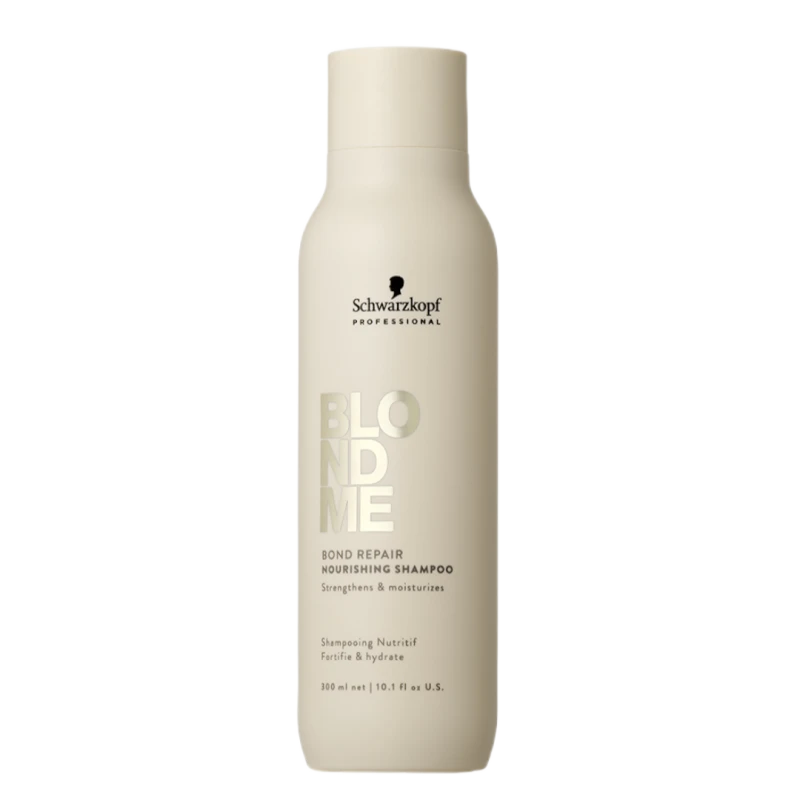 Image of Schwarzkopf Professional BlondMe Bond Repair Nourishing Shampoo 300ml