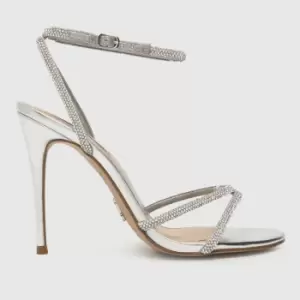 Image of Steve Madden bryanna high heels in silver