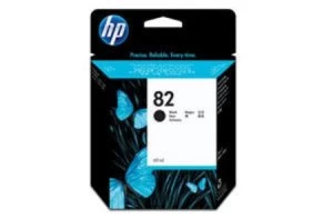 Image of HP 82 Black Ink Cartridge 69ml
