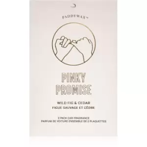 Image of Paddywax Impressions Wild Fig & Cedar car air freshener 2 pc