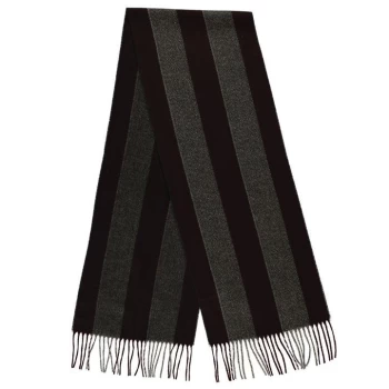 Image of Howick Cashmink Check Scarf - PLAIN BURGANDY
