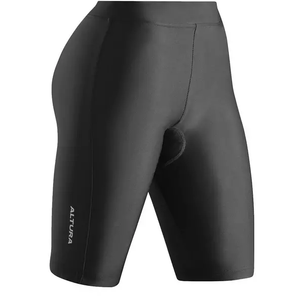 Image of Altura Womens Airstream Waist Cycling Shorts 16 BLACK