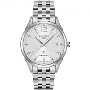 Image of Roamer Mens Swiss Matic Stainless Steel Watch - 550660 41 25 50