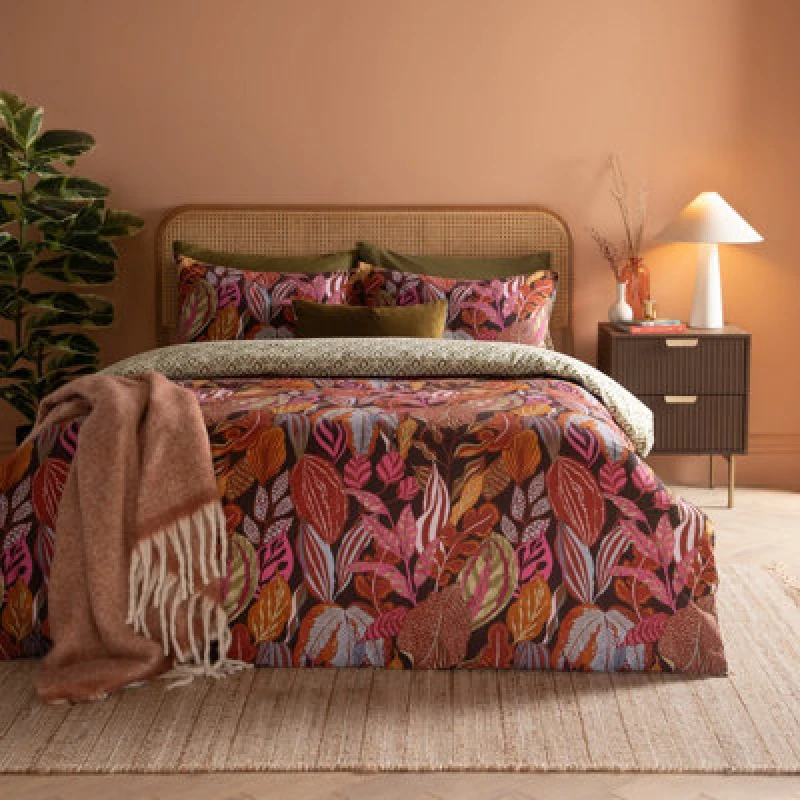 Image of Furn Furn Utopia Printed Reversable Duvet Cover Set Size: Single Multi Single Unisex 5025532358301