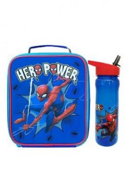 Image of Spiderman Hero Power Lunch Bag & Bottle