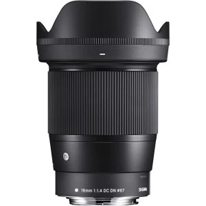 Image of Sigma AF 16mm f/1.4 DC DN (Contemporary) for Canon M-mount