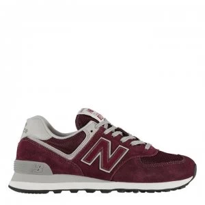 Image of New Balance 574 Classic Trainers - Wine