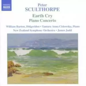 Image of Earth Cry Memento Mori Piano Concerto from Oceania Judd by Peter Sculthorpe CD Album