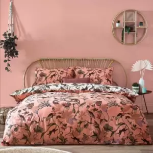 Image of Furn. Wildlings Single Duvet Cover Set Cotton Polyester Blush