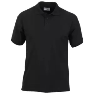 Image of Absolute Apparel Mens Precision Polo (S) (Black)