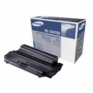 Image of Samsung ML-D3470A Black Standard Capacity Laser Toner Ink Cartridge
