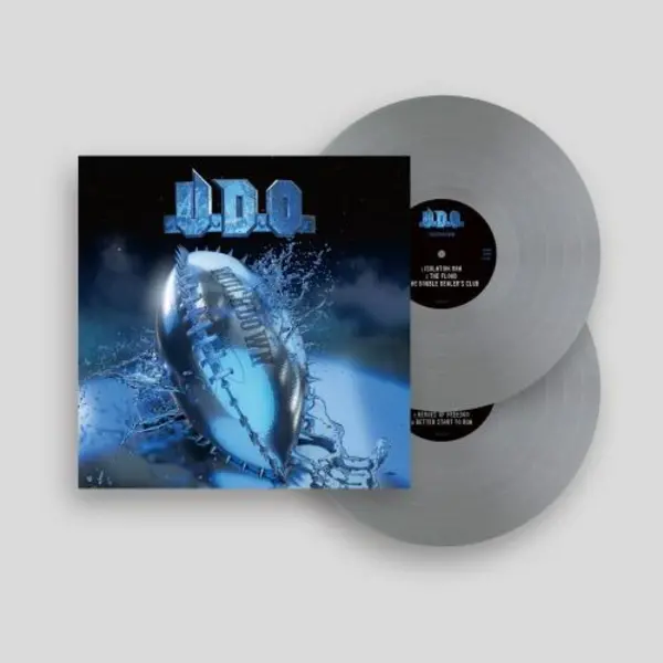 Image of U.D.O. Touchdown - Silver Vinyl - Sealed 2023 UK 2-LP vinyl set AFR0095V