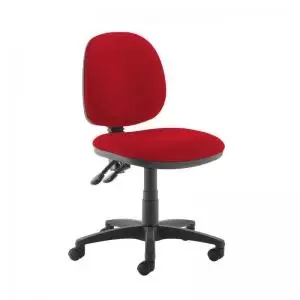 Image of Jota medium back PCB operators chair with no arms - Panama Red