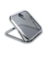 Image of Square Hatch in Brass or Chromium Plated